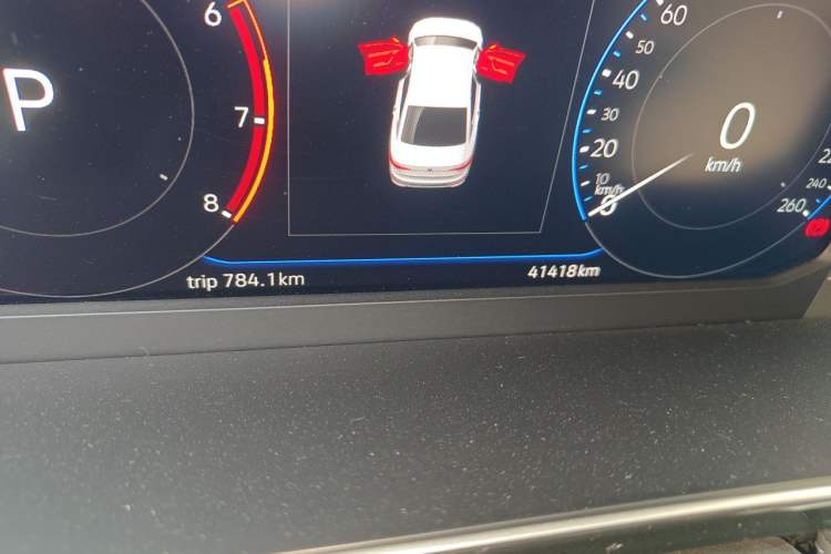 Used Volkswagen Sagitar 2023 280TSI DSG Excellence Plus Edition Odometer Close Up
