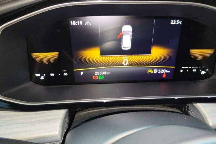 Used Volkswagen Sagitar 2023 300TSI DSG Excellence Edition Odometer Close Up