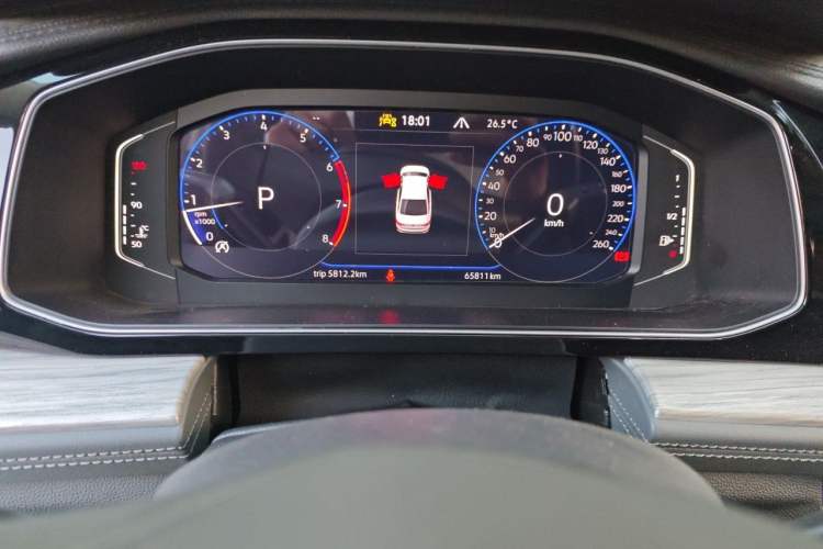 Used Volkswagen Sagitar 2023 280TSI DSG Excellence Plus Edition Odometer Close Up