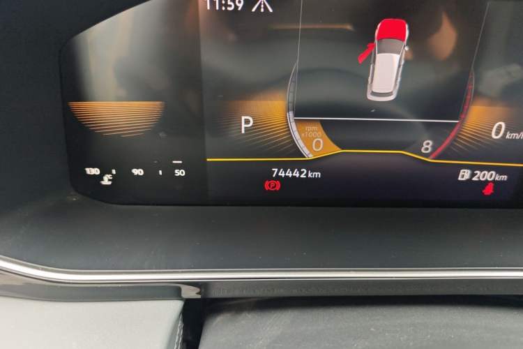Used Volkswagen Sagitar 2023 300TSI DSG Flyover Edition Odometer Close Up