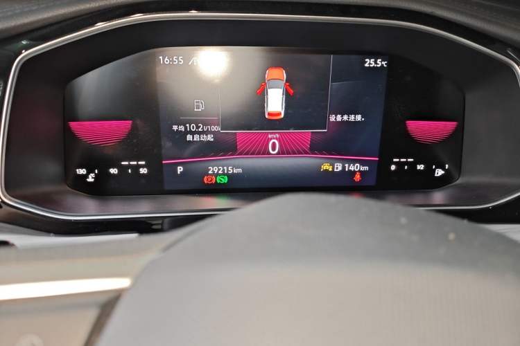 Used Volkswagen Sagitar 2023 280TSI DSG Excellence Plus Edition Odometer Close Up