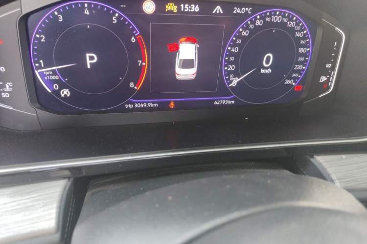 Used Volkswagen Sagitar 2023 280TSI DSG Excellence Plus Edition Odometer Close Up
