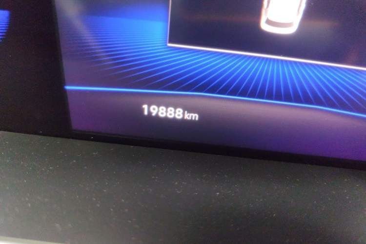 Used Volkswagen Sagitar 2023 200TSI DSG Excellence Edition Odometer Close Up