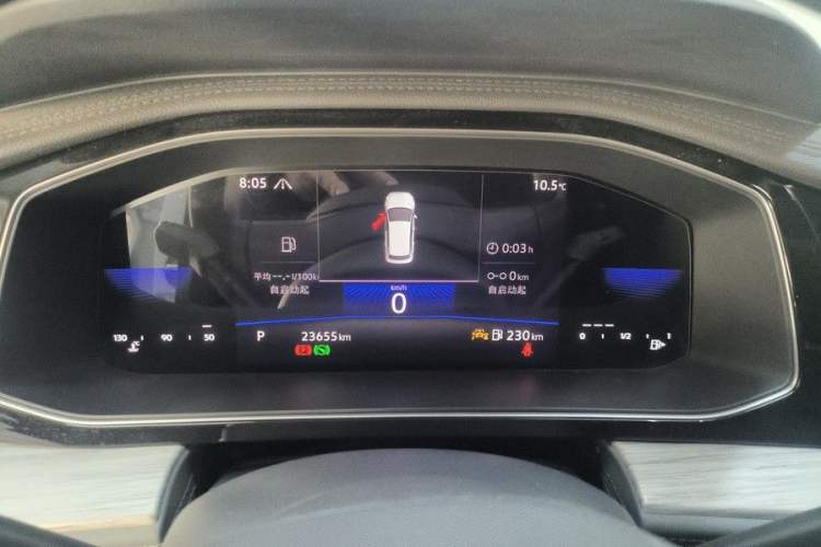 Used Volkswagen Sagitar 2023 300TSI DSG Excellence Edition Odometer Close Up