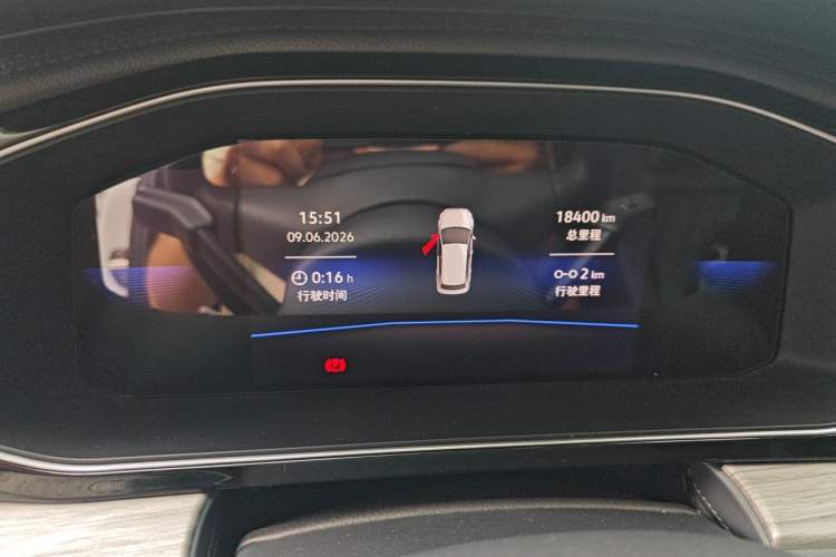 Used Volkswagen Sagitar 2023 280TSI DSG Beyond Lite Edition Odometer Close Up