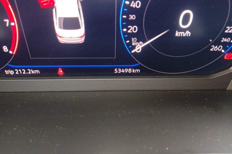 Used Volkswagen Sagitar 2023 300TSI DSG Excellence Edition Odometer Close Up