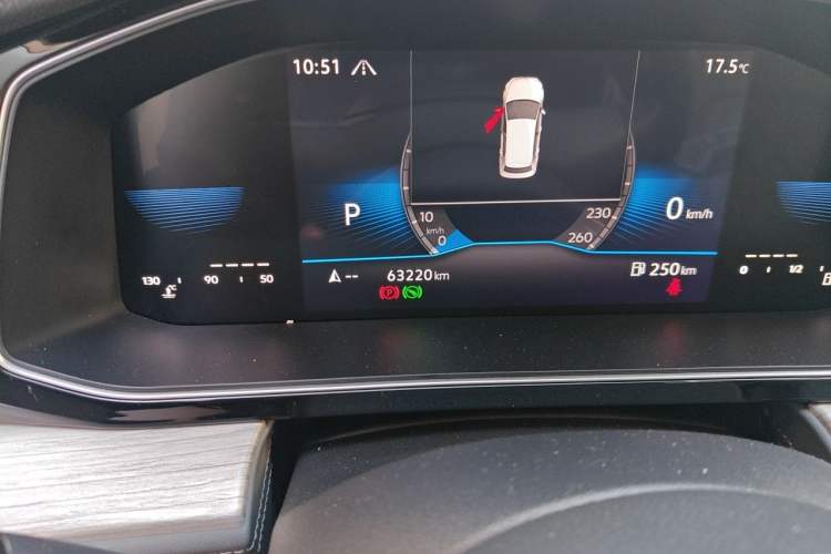 Used Volkswagen Sagitar 2023 280TSI DSG Beyond Lite Edition Odometer Close Up