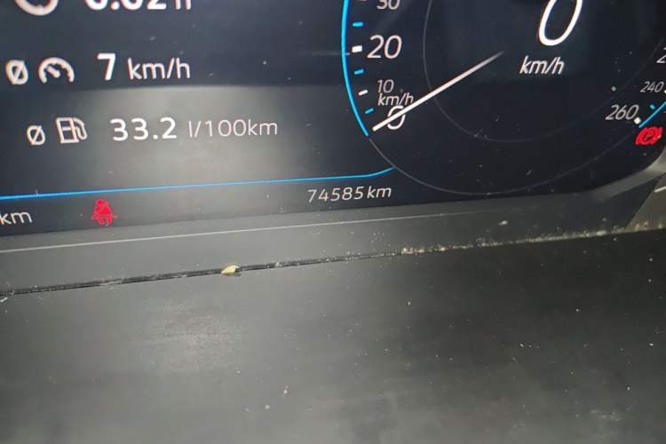 Used Volkswagen Sagitar 2023 300TSI DSG Excellence Edition Odometer Close Up