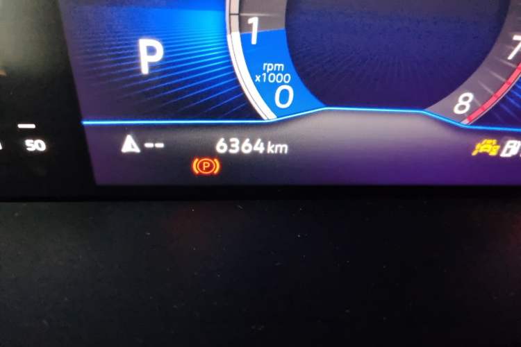 Used Volkswagen Sagitar 2023 300TSI DSG Excellence Edition Odometer Close Up