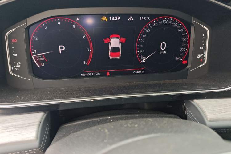 Used Volkswagen Sagitar 2023 300TSI DSG Excellence Edition Odometer Close Up