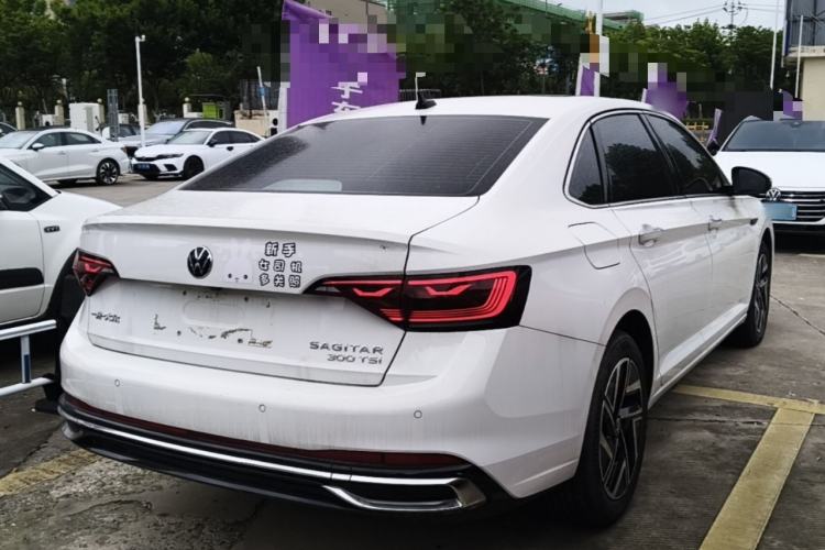 Used Volkswagen Sagitar 2023 300TSI DSG Excellence Edition Rear Right 45 Deg