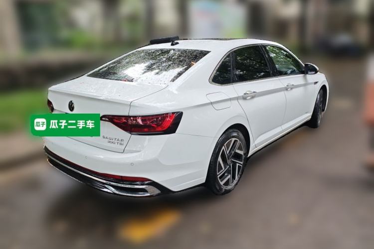 Used Volkswagen Sagitar 2023 300TSI DSG Excellence Edition Rear Right 45 Deg