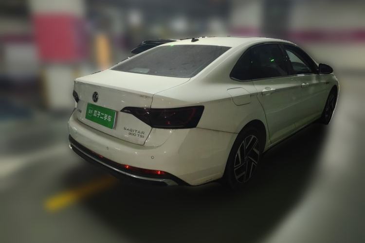 Used Volkswagen Sagitar 2023 300TSI DSG Flyover Edition Rear Right 45 Deg