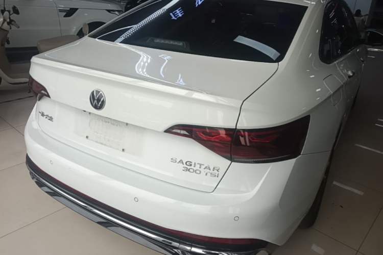 Used Volkswagen Sagitar 2023 300TSI DSG Excellence Edition Rear Right 45 Deg