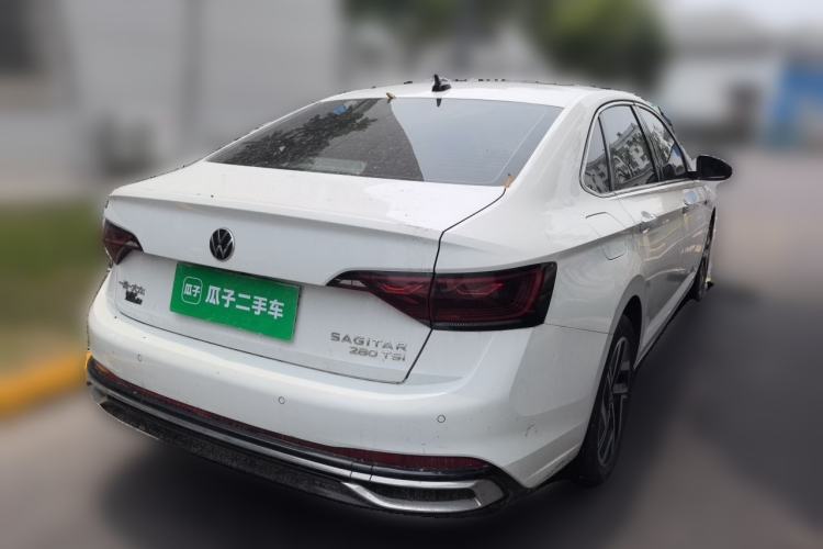 Used Volkswagen Sagitar 2023 280TSI DSG Beyond Lite Edition Rear Right 45 Deg