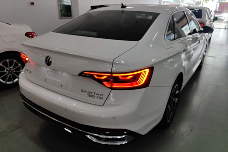 Used Volkswagen Sagitar 2023 280TSI DSG Beyond Lite Edition Rear Right 45 Deg
