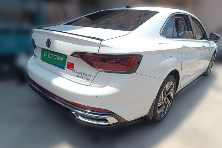 Used Volkswagen Sagitar 2023 300TSI DSG Excellence Edition Rear Right 45 Deg