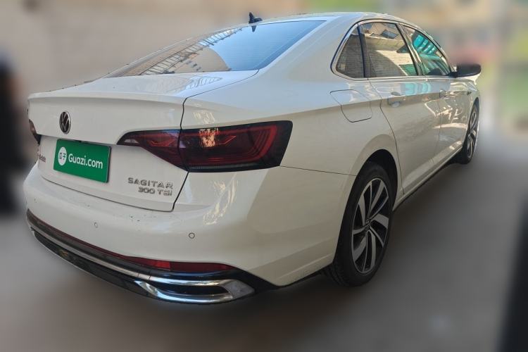Used Volkswagen Sagitar 2023 300TSI DSG Excellence Edition Rear Right 45 Deg