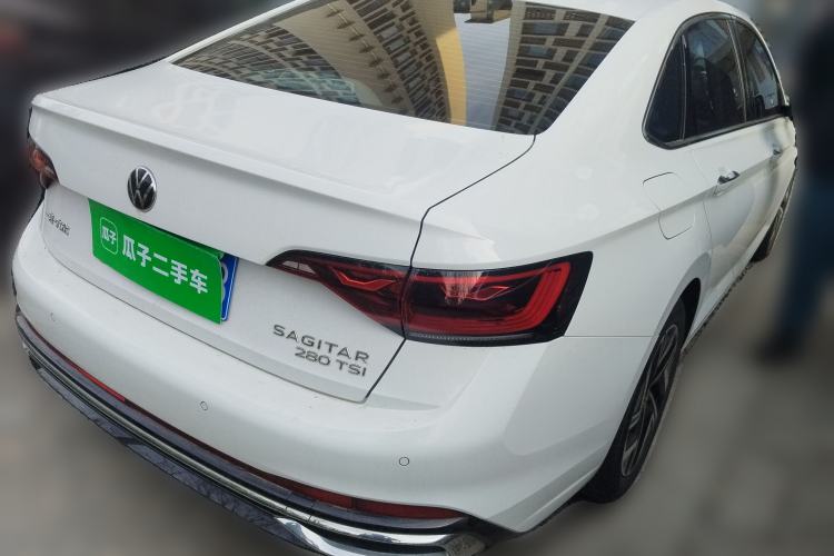 Used Volkswagen Sagitar 2023 280TSI DSG Excellence Plus Edition Rear Right 45 Deg
