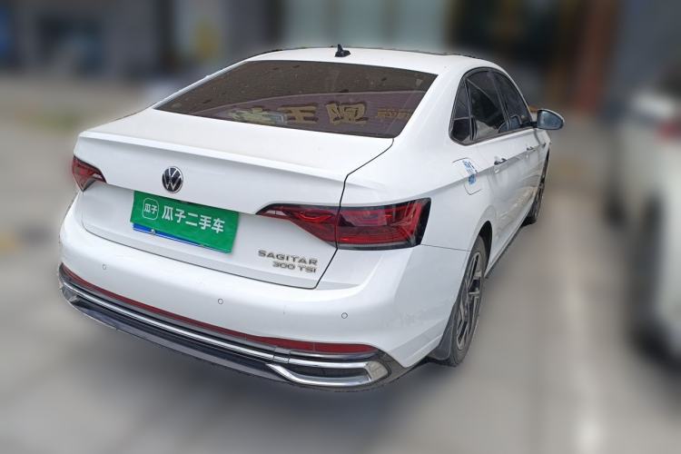 Used Volkswagen Sagitar 2023 300TSI DSG Excellence Edition Rear Right 45 Deg