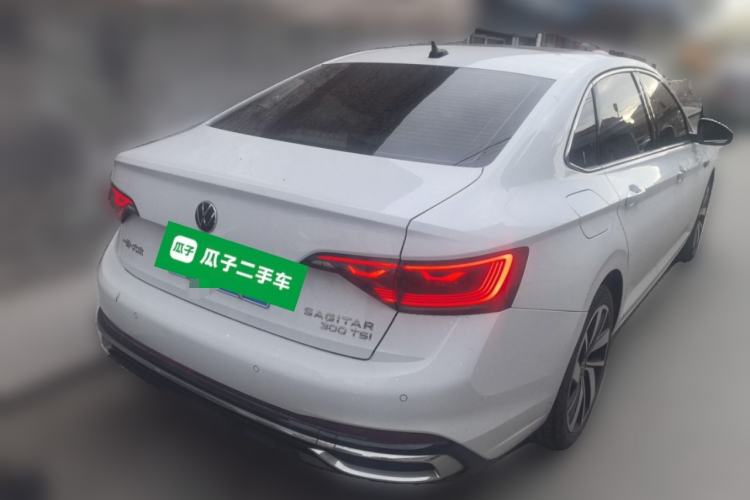 Used Volkswagen Sagitar 2023 300TSI DSG Excellence Edition Rear Right 45 Deg