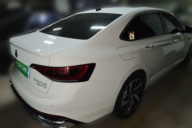 Used Volkswagen Sagitar 2023 300TSI DSG Excellence Edition Rear Right 45 Deg