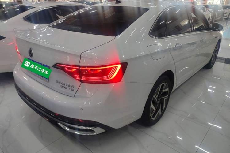 Used Volkswagen Sagitar 2023 300TSI DSG Excellence Edition Rear Right 45 Deg