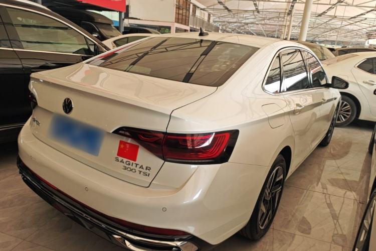 Used Volkswagen Sagitar 2023 300TSI DSG Excellence Edition Rear Right 45 Deg