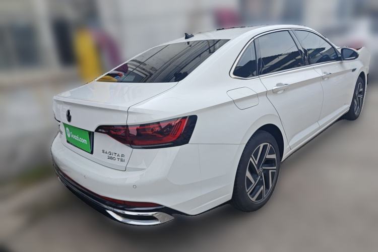 Used Volkswagen Sagitar 2023 280TSI DSG Excellence Plus Edition Rear Right 45 Deg