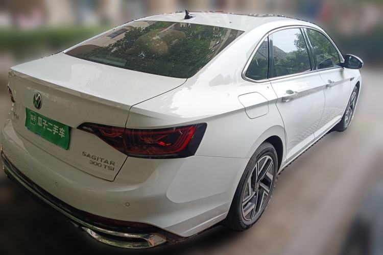 Used Volkswagen Sagitar 2023 300TSI DSG Excellence Edition Rear Right 45 Deg