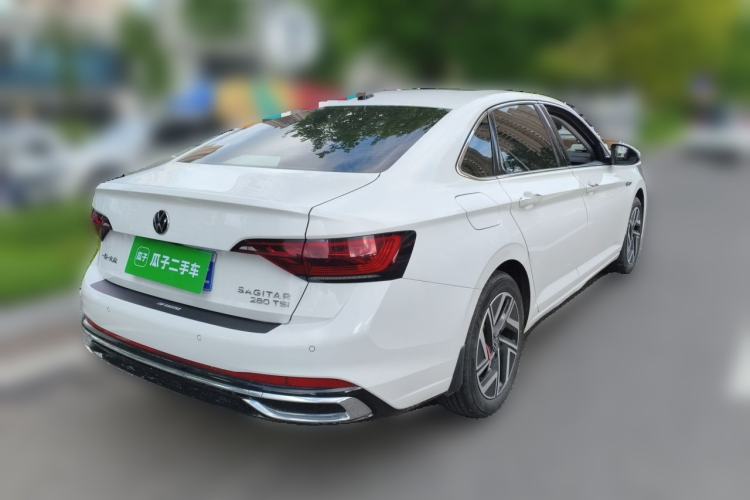 Used Volkswagen Sagitar 2023 280TSI DSG Beyond Lite Edition Rear Right 45 Deg