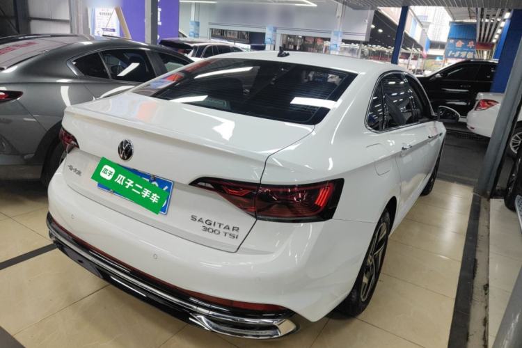 Used Volkswagen Sagitar 2023 300TSI DSG Excellence Edition Rear Right 45 Deg