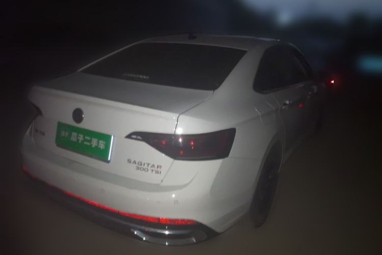 Used Volkswagen Sagitar 2023 300TSI DSG Excellence Edition Rear Right 45 Deg