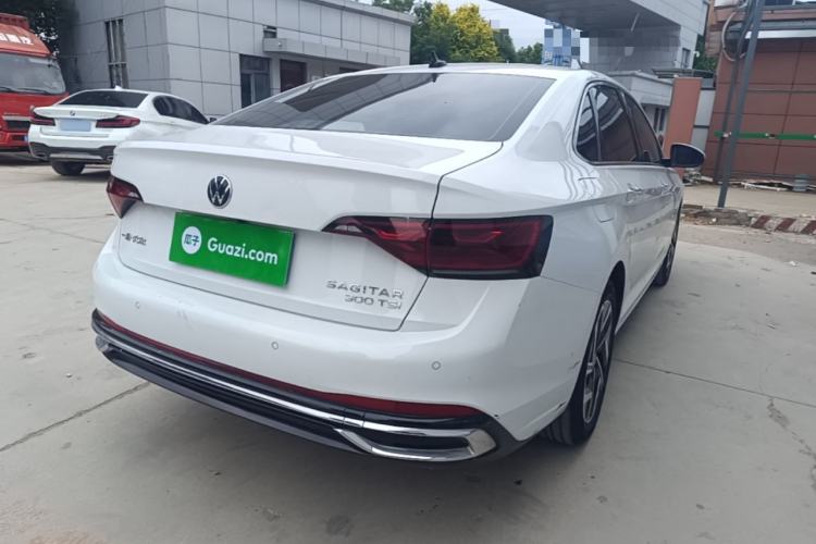Used Volkswagen Sagitar 2023 300TSI DSG Excellence Edition Rear Right 45 Deg