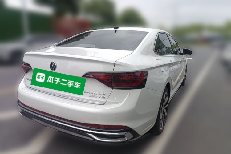 Used Volkswagen Sagitar 2023 300TSI DSG Excellence Edition Rear Right 45 Deg