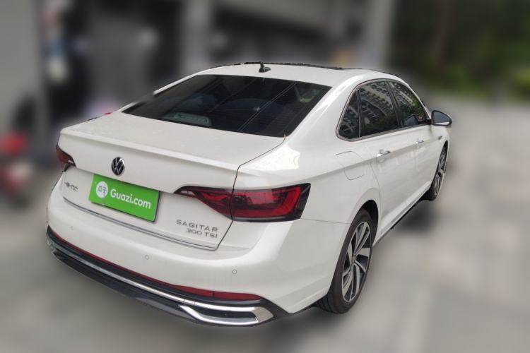 Used Volkswagen Sagitar 2023 300TSI DSG Excellence Edition Rear Right 45 Deg