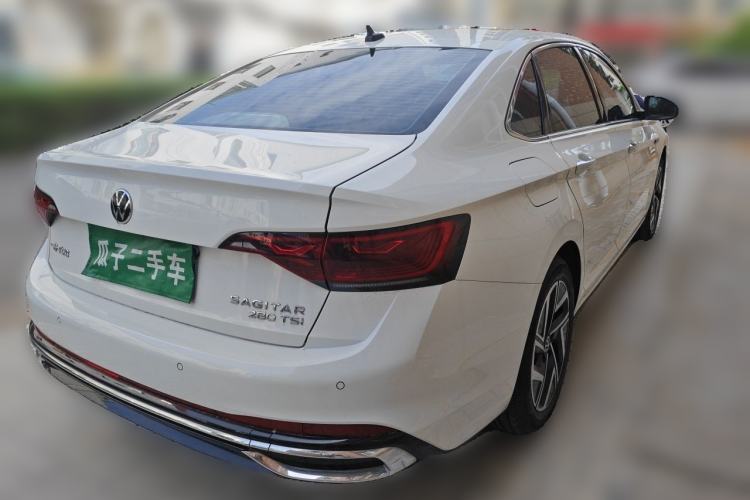 Used Volkswagen Sagitar 2023 280TSI DSG Excellence Edition Rear Right 45 Deg