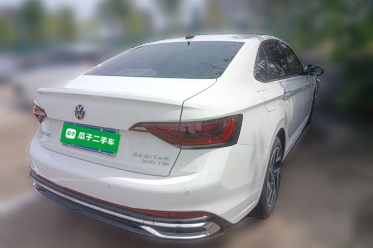 Used Volkswagen Sagitar 2023 300TSI DSG Excellence Edition Rear Right 45 Deg