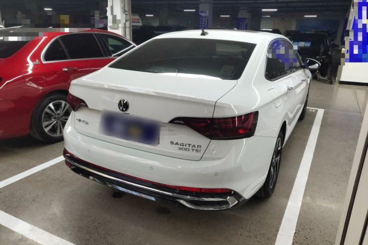 Used Volkswagen Sagitar 2023 300TSI DSG Excellence Edition Rear Right 45 Deg