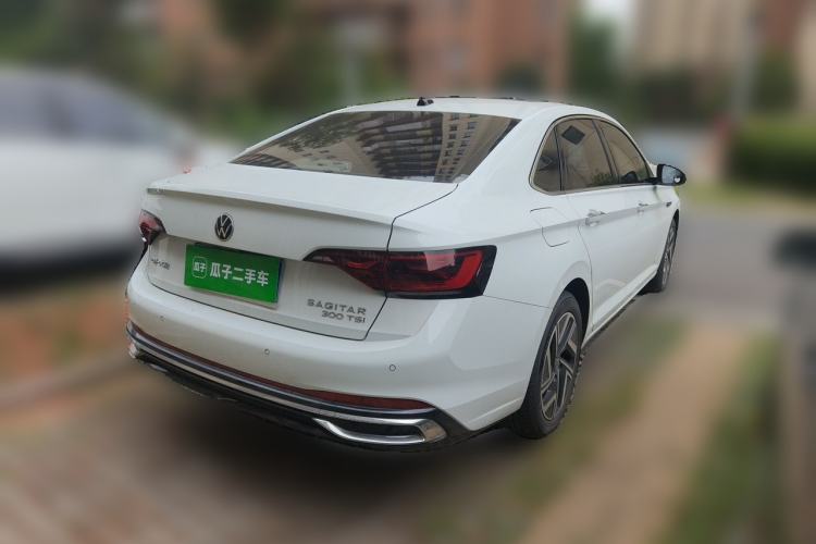 Used Volkswagen Sagitar 2023 300TSI DSG Excellence Edition Rear Right 45 Deg