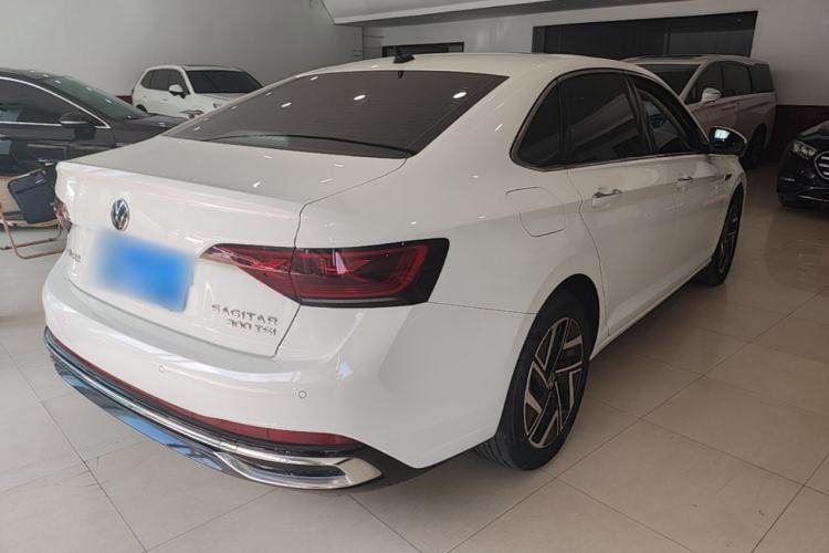 Used Volkswagen Sagitar 2023 300TSI DSG Excellence Edition Rear Right 45 Deg