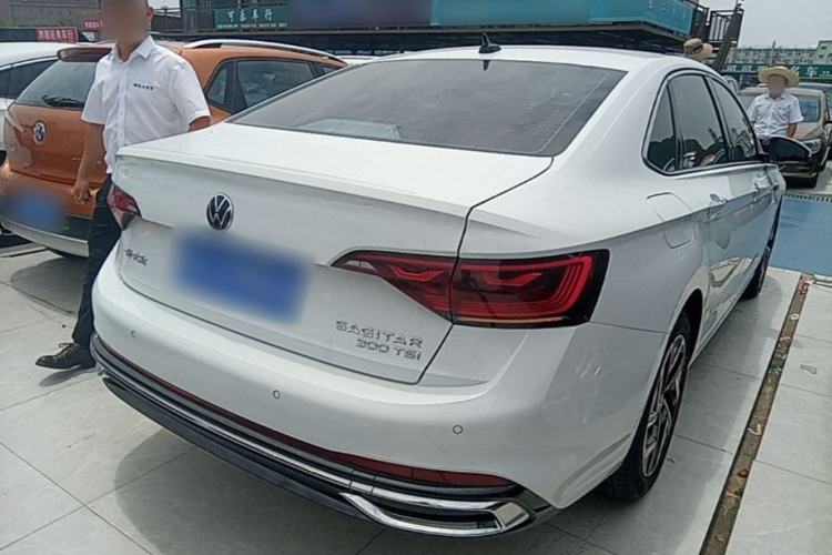 Used Volkswagen Sagitar 2023 300TSI DSG Excellence Edition Rear Right 45 Deg