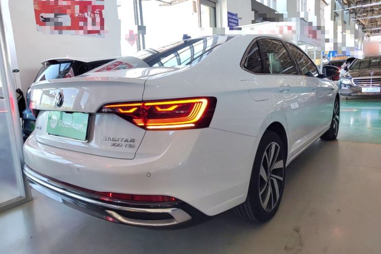 Used Volkswagen Sagitar 2023 300TSI DSG Excellence Edition Rear Right 45 Deg