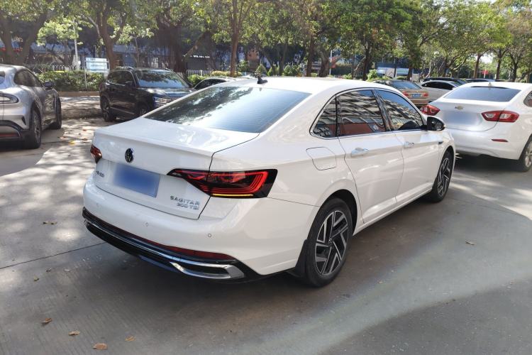 Used Volkswagen Sagitar 2023 300TSI DSG Excellence Edition Rear Right 45 Deg