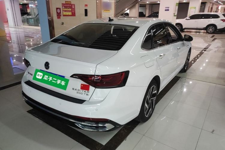 Used Volkswagen Sagitar 2023 300TSI DSG Excellence Edition Rear Right 45 Deg