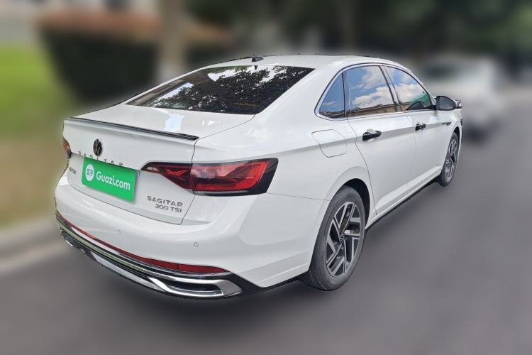 Used Volkswagen Sagitar 2023 300TSI DSG Excellence Edition Rear Right 45 Deg