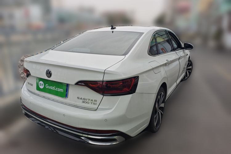 Used Volkswagen Sagitar 2023 300TSI DSG Excellence Edition Rear Right 45 Deg