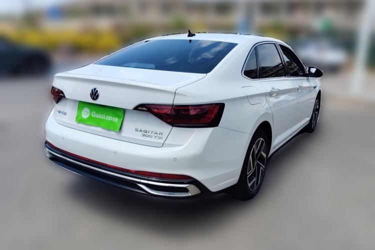 Used Volkswagen Sagitar 2023 300TSI DSG Excellence Edition Rear Right 45 Deg