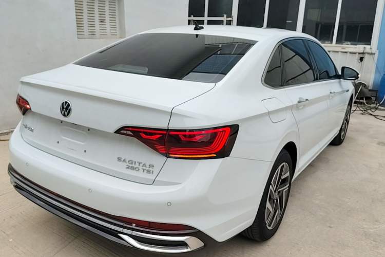 Used Volkswagen Sagitar 2023 280TSI DSG Excellence Edition Rear Right 45 Deg