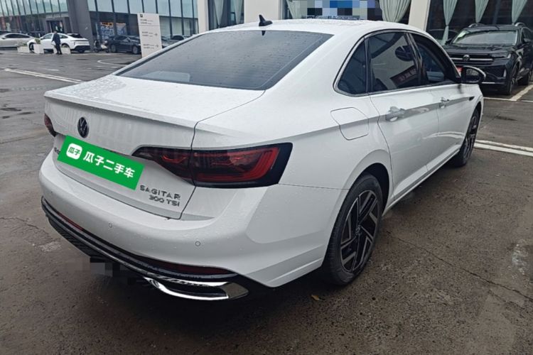 Used Volkswagen Sagitar 2023 300TSI DSG Excellence Edition Rear Right 45 Deg